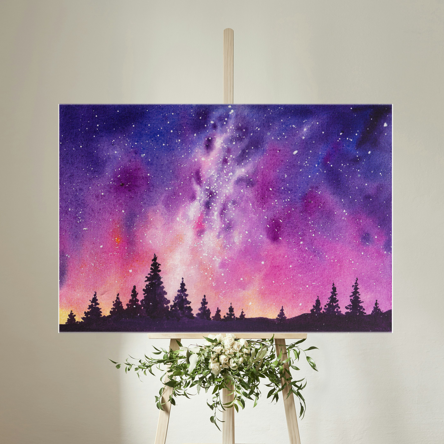 Tejút, galaxy tájképek festése - kezdő, 2026.02.13. 17:00-20:00