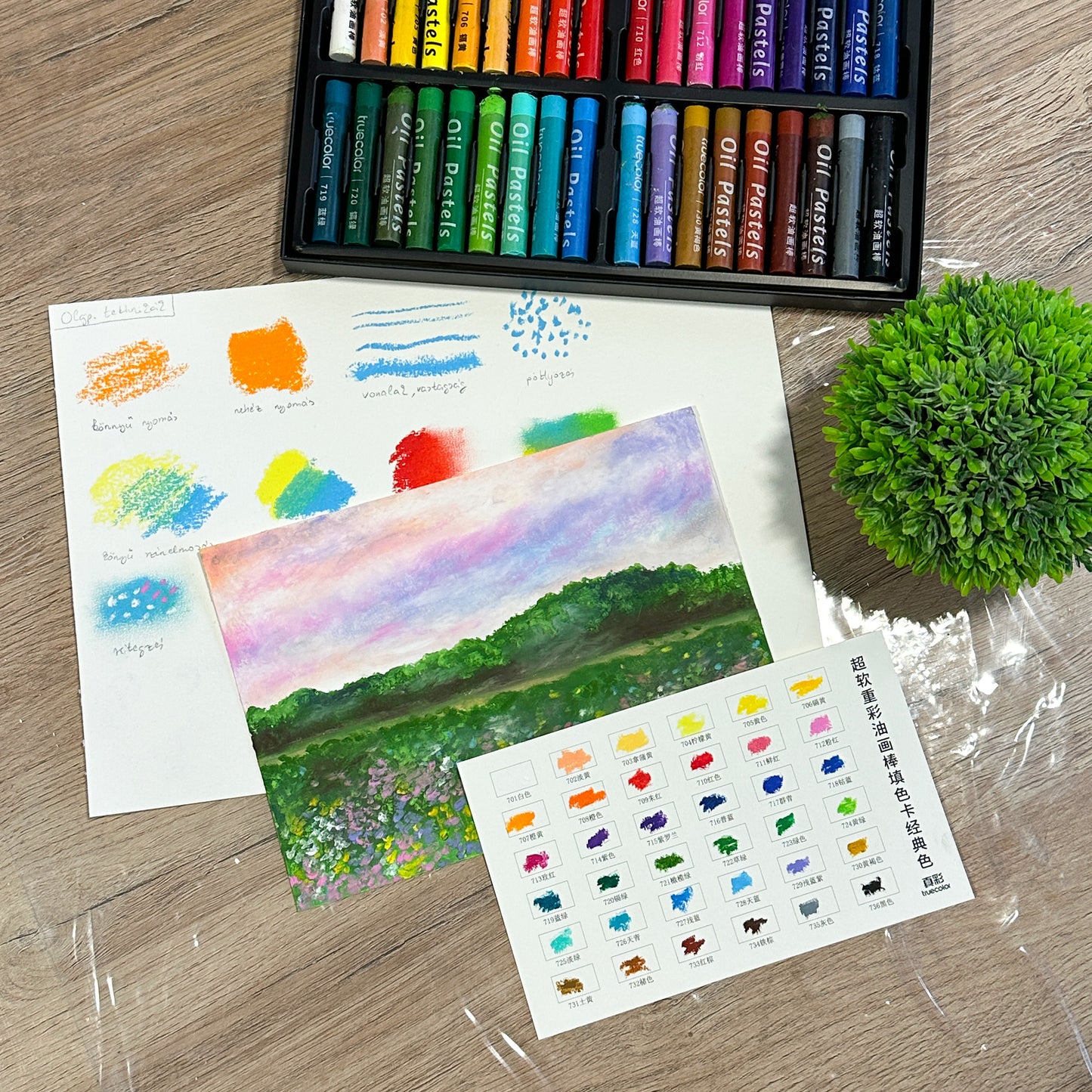 Olajpasztell tájkép - kezdő, 2026.04.09. 16:30-19:30