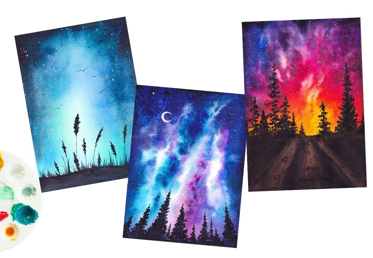 Galaxy, csillagos égbolt digitális workshop - kezdő - ydnacydnam
