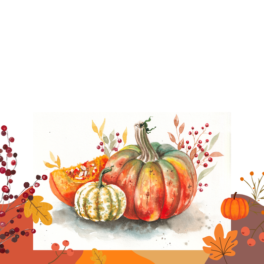 Tökök akvarellfestés - kezdő, 2025.10.17. 17:30-20:30