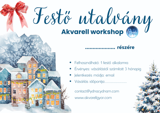 Karácsonyi névre szóló workshop ajándékutalvány