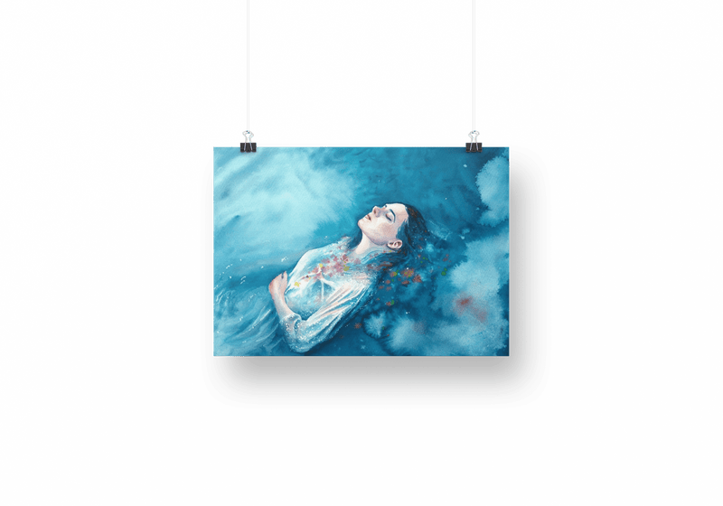 Elsodorva - akvarell festmény - ydnacydnam