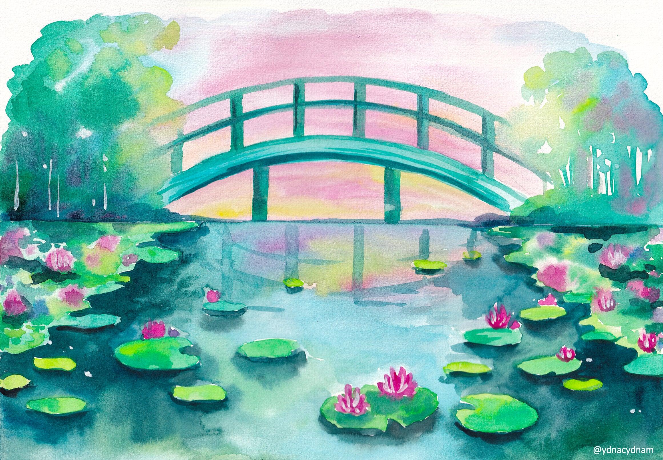 Monet inspirálta élményfestés - kezdő, 2025.02.26. 17:30-20:30 - ydnacydnam