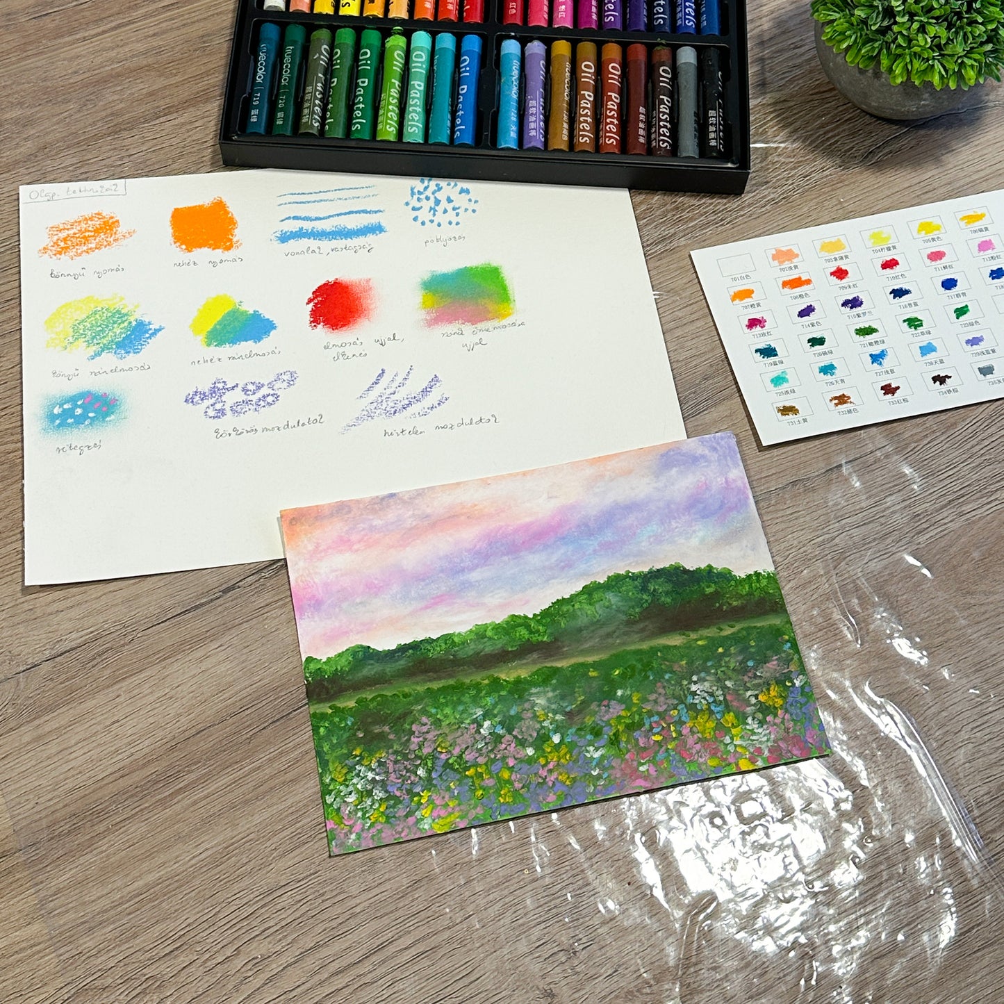 Olajpasztell tájkép - kezdő, 2026.04.09. 16:30-19:30