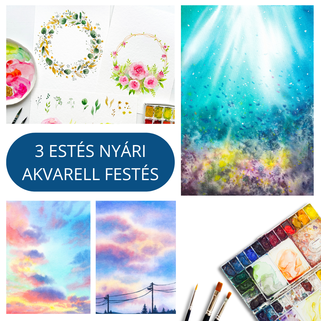 3-day watercolor workshop - August 13-15, 2026