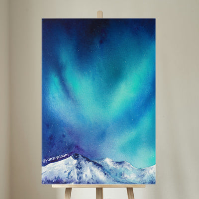 Akvarell workshop: északi fény